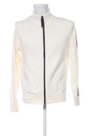 Herren Strickjacke Tommy Hilfiger, Größe M, Farbe Ecru, Preis € 66,99