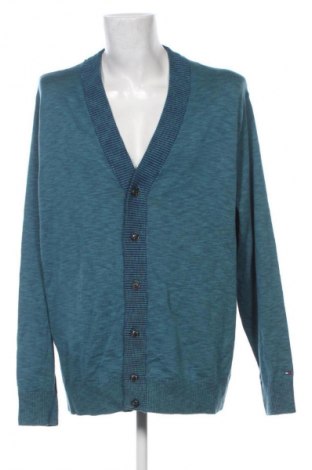 Jachetă tricotată de bărbați Tommy Hilfiger, Mărime 3XL, Culoare Albastru, Preț 327,99 Lei