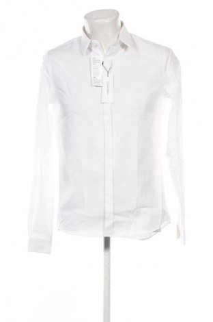Ανδρικό πουκάμισο Calvin Klein, Μέγεθος M, Χρώμα Λευκό, Τιμή 49,99 €