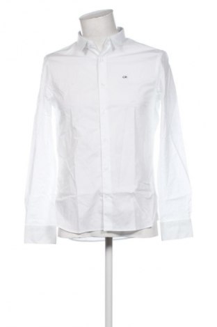 Herrenhemd Calvin Klein, Größe M, Farbe Weiß, Preis 92,99 €