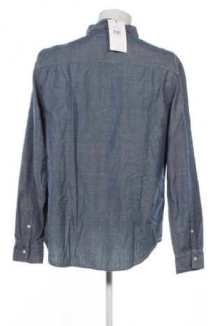 Cămașă de bărbați Calvin Klein Jeans, Mărime XL, Culoare Albastru, Preț 377,99 Lei
