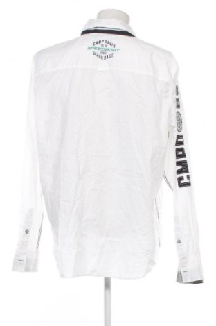 Herrenhemd Camp David, Größe XXL, Farbe Weiß, Preis 75,32 €