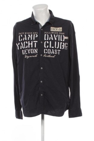 Herrenhemd Camp David, Größe XXL, Farbe Blau, Preis 28,18 €