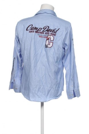 Herrenhemd Camp David, Größe L, Farbe Blau, Preis 37,99 €