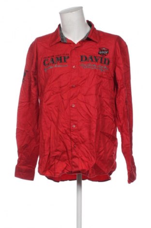 Férfi ing Camp David, Méret XXL, Szín Piros, Ár 14 859 Ft