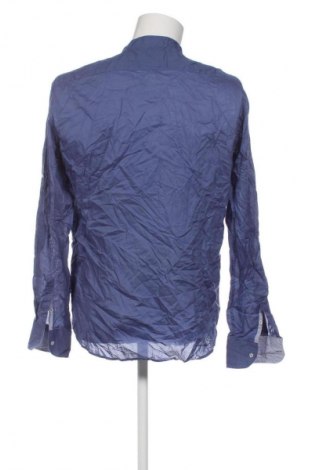 Ανδρικό πουκάμισο Cotton&silk, Μέγεθος 3XL, Χρώμα Μπλέ, Τιμή 18,99 €