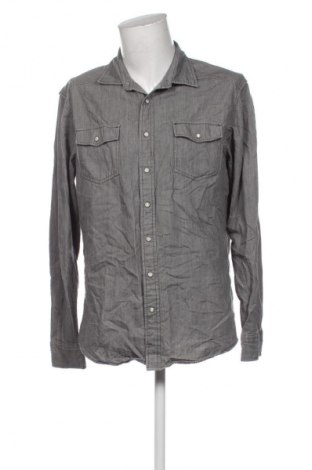 Herrenhemd Dressmann, Größe XL, Farbe Grau, Preis 23,99 €