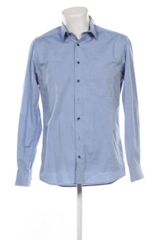 Herrenhemd Eterna, Größe M, Farbe Blau, Preis 28,13 €