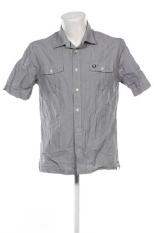 Ανδρικό πουκάμισο Fred Perry, Μέγεθος L, Χρώμα Γκρί, Τιμή 29,99 €