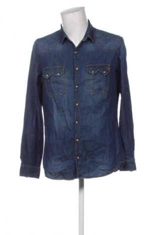 Pánská košile  H.E. By Mango, Velikost L, Barva Modrá, Cena  430,00 Kč