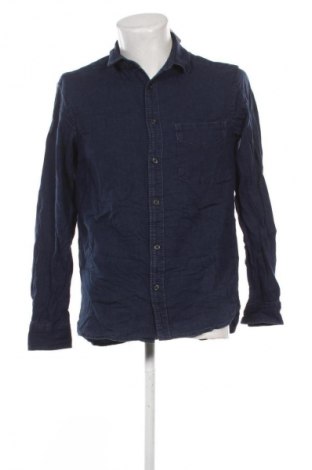 Ανδρικό πουκάμισο H&M, Μέγεθος S, Χρώμα Μπλέ, Τιμή 18,99 €