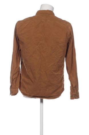 Мъжка риза H&M, Размер M, Цвят Кафяв, Цена 28,88 лв.