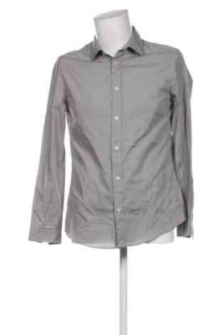 Мъжка риза H&M, Размер M, Цвят Сив, Цена 29,99 лв.