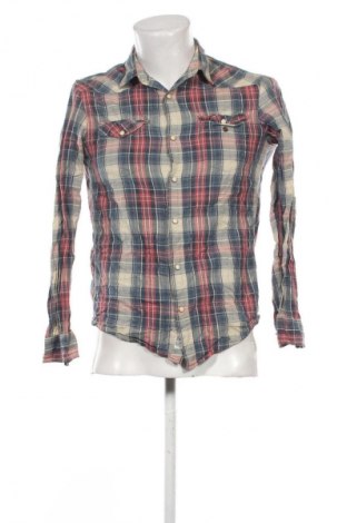 Ανδρικό πουκάμισο H&M L.O.G.G., Μέγεθος S, Χρώμα Πολύχρωμο, Τιμή 18,99 €
