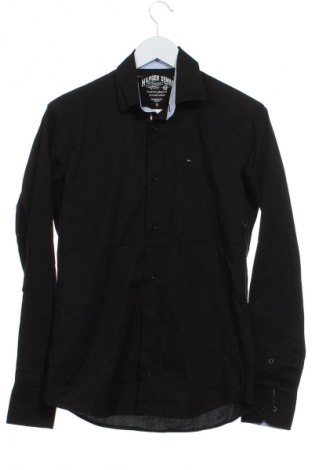 Herrenhemd Hilfiger Denim, Größe S, Farbe Schwarz, Preis € 47,99