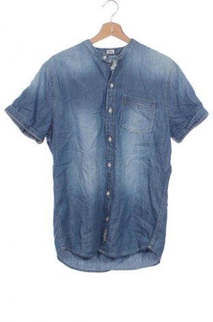 Herrenhemd Hollister, Größe M, Farbe Blau, Preis € 22,99