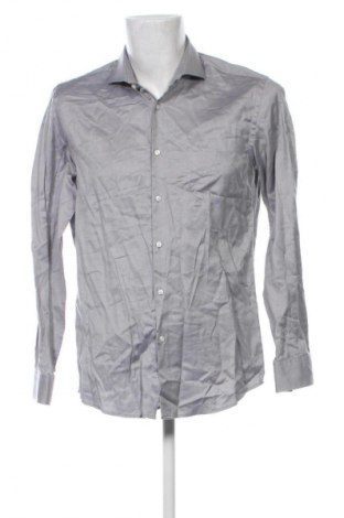 Herrenhemd Hugo Boss, Größe L, Farbe Grau, Preis 71,99 €