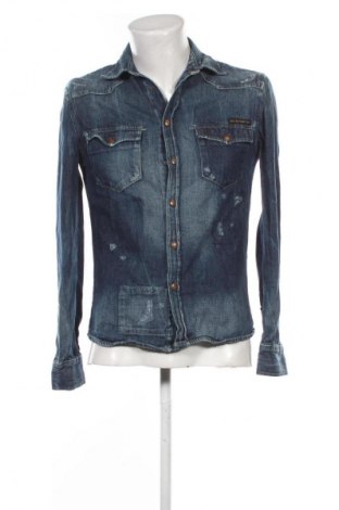 Ανδρικό πουκάμισο Jack & Jones, Μέγεθος S, Χρώμα Μπλέ, Τιμή 21,99 €