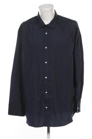 Ανδρικό πουκάμισο Jack & Jones, Μέγεθος 4XL, Χρώμα Μπλέ, Τιμή 52,99 €