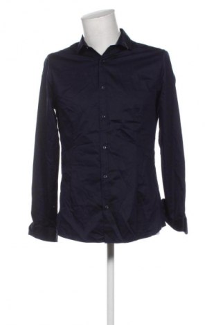 Ανδρικό πουκάμισο Jack & Jones, Μέγεθος L, Χρώμα Μπλέ, Τιμή 52,99 €