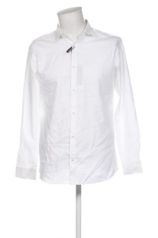 Cămașă de bărbați Jack & Jones, Mărime L, Culoare Alb, Preț 278,99 Lei