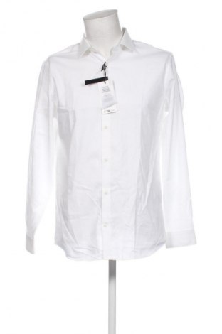 Ανδρικό πουκάμισο Jack & Jones, Μέγεθος L, Χρώμα Λευκό, Τιμή 52,99 €