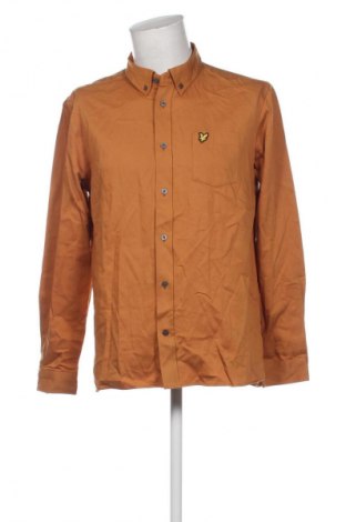 Мъжка риза Lyle & Scott, Размер L, Цвят Кафяв, Цена 54,81 лв.