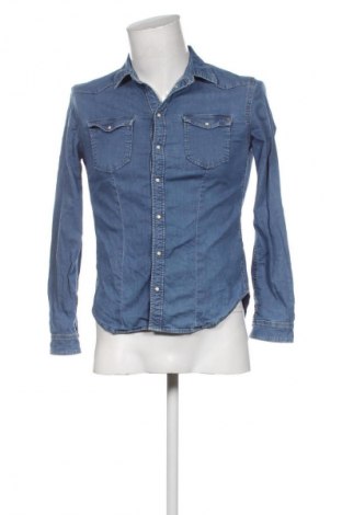 Ανδρικό πουκάμισο Pepe Jeans, Μέγεθος M, Χρώμα Μπλέ, Τιμή 35,99 €