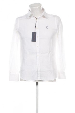 Herrenhemd Polo Club, Größe S, Farbe Weiß, Preis 85,99 €