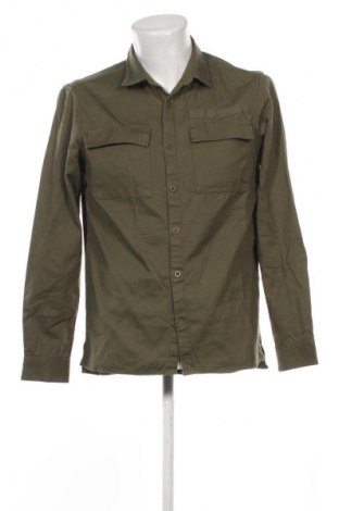 Ανδρικό πουκάμισο Pull&Bear, Μέγεθος M, Χρώμα Πράσινο, Τιμή 18,99 €