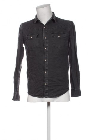 Мъжка риза Pull&Bear, Размер S, Цвят Сив, Цена 29,99 лв.