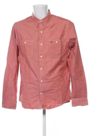 Herrenhemd Timberland, Größe L, Farbe Rot, Preis 46,99 €