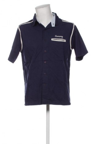 Мъжка риза Tommy Hilfiger, Размер L, Цвят Син, Цена 62,00 лв.