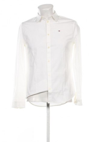 Męska koszula Tommy Jeans, Rozmiar S, Kolor ecru, Cena 161,99 zł