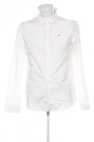 Herrenhemd Tommy Jeans, Größe L, Farbe Weiß, Preis € 81,99
