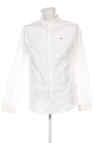 Pánská košile  Tommy Jeans, Velikost L, Barva Bílá, Cena  2 429,00 Kč