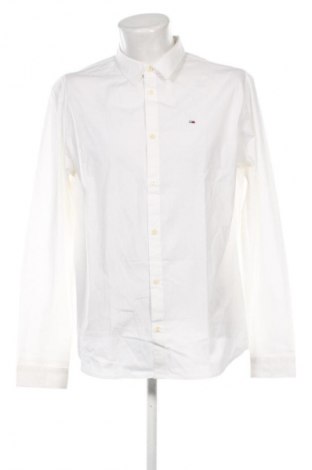 Ανδρικό πουκάμισο Tommy Jeans, Μέγεθος XL, Χρώμα Λευκό, Τιμή 53,24 €