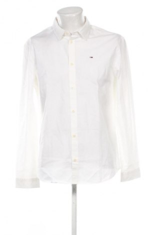 Herrenhemd Tommy Jeans, Größe XL, Farbe Weiß, Preis € 76,99