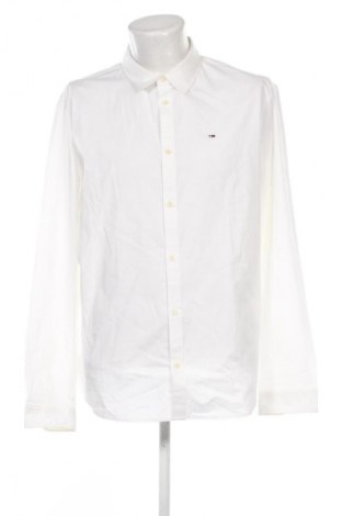 Férfi ing Tommy Jeans, Méret XXL, Szín Fehér, Ár 22 149 Ft