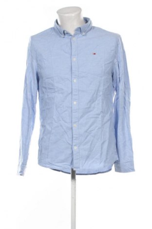Herrenhemd Tommy Jeans, Größe L, Farbe Blau, Preis 42,99 €