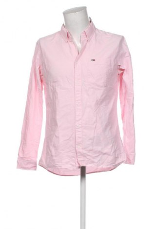 Herrenhemd Tommy Jeans, Größe L, Farbe Rosa, Preis € 43,99