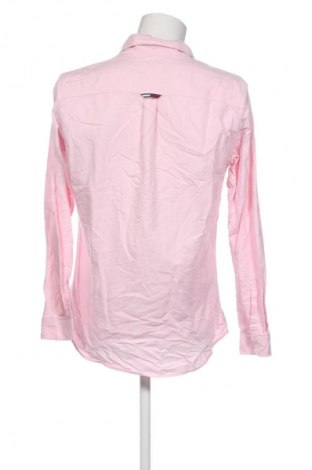 Herrenhemd Tommy Jeans, Größe L, Farbe Rosa, Preis € 43,99
