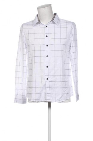 Herrenhemd Unbranded, Größe M, Farbe Weiß, Preis € 20,99