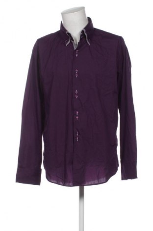 Herrenhemd Unbranded, Größe XXL, Farbe Lila, Preis 20,99 €