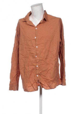 Herrenhemd Unbranded, Größe XXL, Farbe Braun, Preis 20,99 €