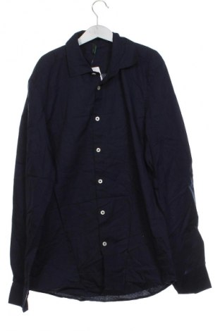 Herrenhemd United Colors Of Benetton, Größe S, Farbe Blau, Preis 23,99 €