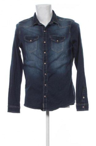 Herrenhemd Urban Surface, Größe S, Farbe Blau, Preis 20,99 €