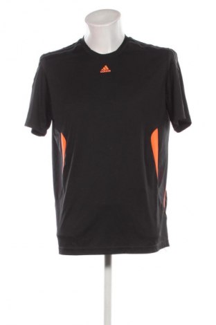 Herren T-Shirt Adidas, Größe L, Farbe Schwarz, Preis 18,99 €