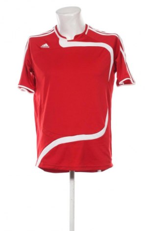 Męski T-shirt Adidas, Rozmiar L, Kolor Czerwony, Cena 88,99 zł