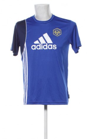 Męski T-shirt Adidas, Rozmiar L, Kolor Niebieski, Cena 88,99 zł